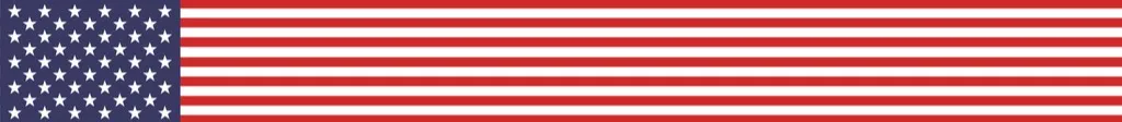American flag banner